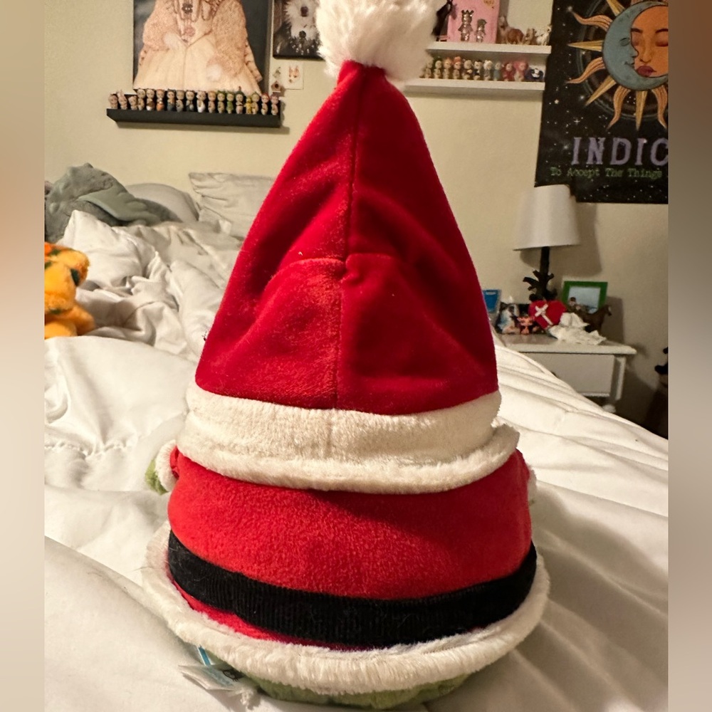 NWT jellycat christmas santa ricky rain frog plush stuffed animal - Picture 5 of 8